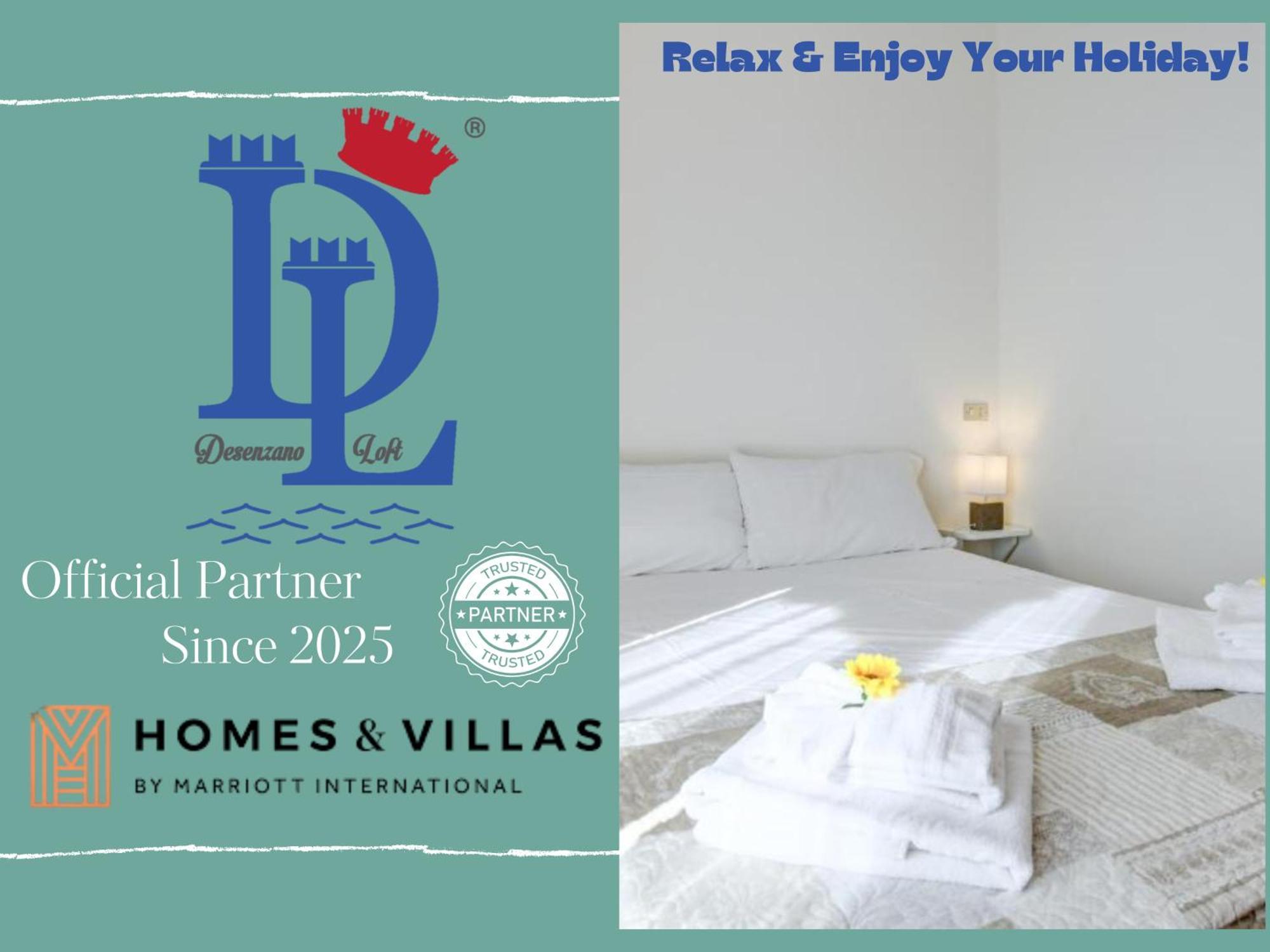 Desenzanoloft Official Partner Marriott Homes & Villas - The Sunflower Front Lake Desenzano del Garda Eksteriør bilde